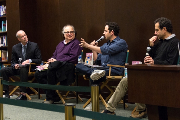 Photo Coverage: Tony Shalhoub & Santino Fontana Read from ACT ONE at Barnes & Noble Image