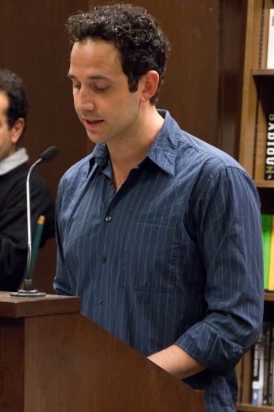 Photo Coverage: Tony Shalhoub & Santino Fontana Read from ACT ONE at Barnes & Noble Image
