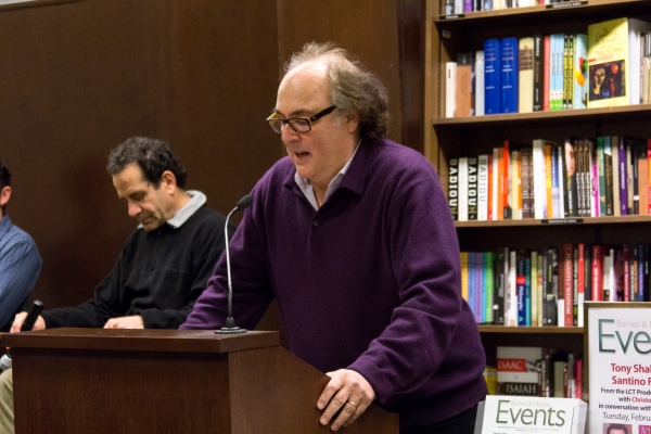 Photo Coverage: Tony Shalhoub & Santino Fontana Read from ACT ONE at Barnes & Noble Image