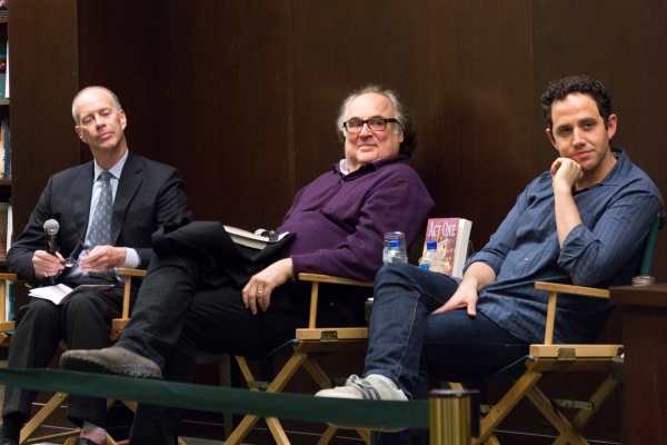 Photo Coverage: Tony Shalhoub & Santino Fontana Read from ACT ONE at Barnes & Noble Image