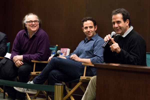 Photo Coverage: Tony Shalhoub & Santino Fontana Read from ACT ONE at Barnes & Noble Image