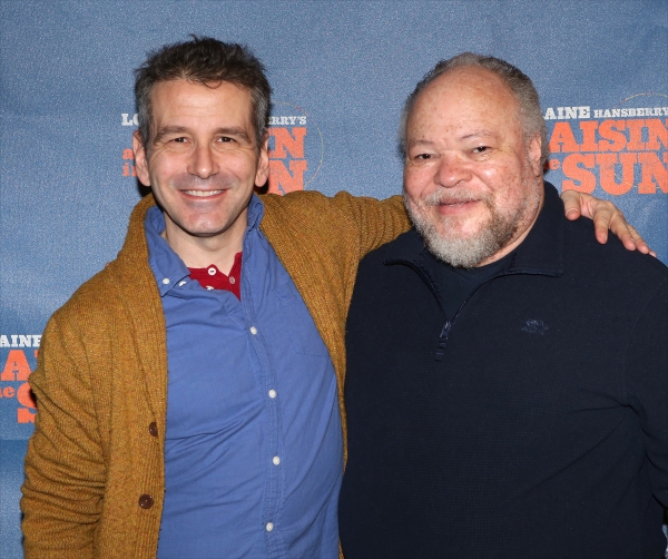 Photo Coverage: Denzel Washington & Company of A RAISIN IN THE SUN Meets the Press Image