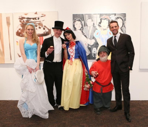 Photo Flash: Renowned Artist Kevin Berlin Ties the Knot with Snow White - First Look! Image