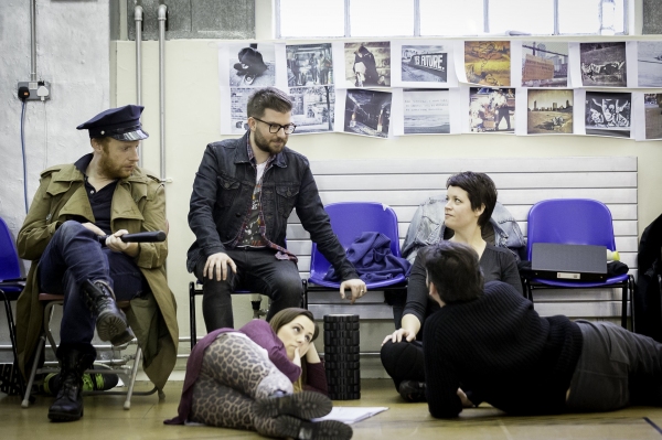 Photo Flash: In Rehearsal with the Cast of West End's URINETOWN Image