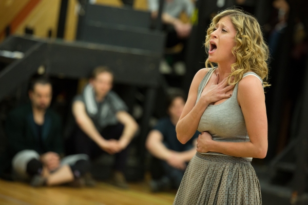 Photo Flash: Raise the Barricade! In Rehearsal with the Company of Broadway-Bound LES MISERABLES Image