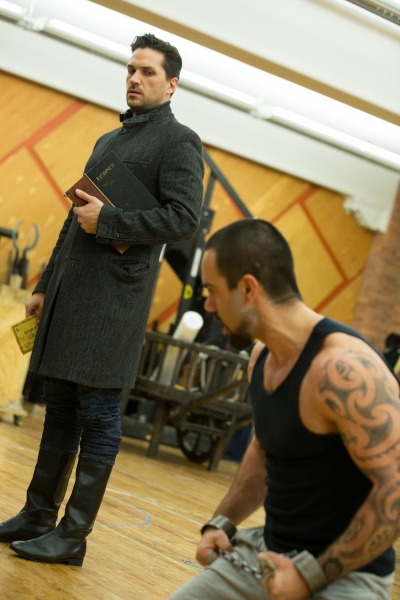 Photo Flash: Raise the Barricade! In Rehearsal with the Company of Broadway-Bound LES MISERABLES Image