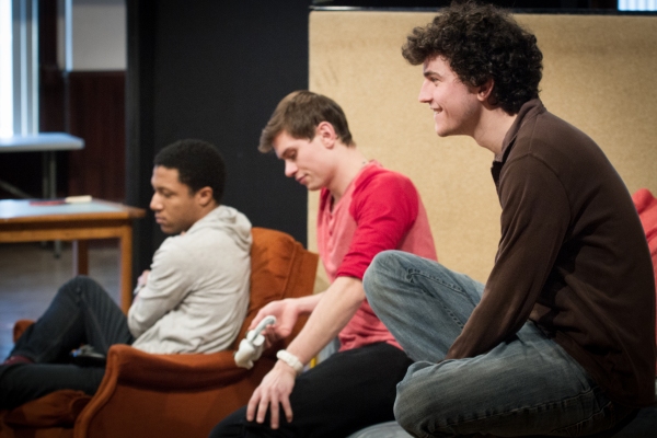 Photo Flash: In Rehearsal for Steppenwolf for Young Adults' Chicago Premiere of LEVELING UP, Beg. Tonight 