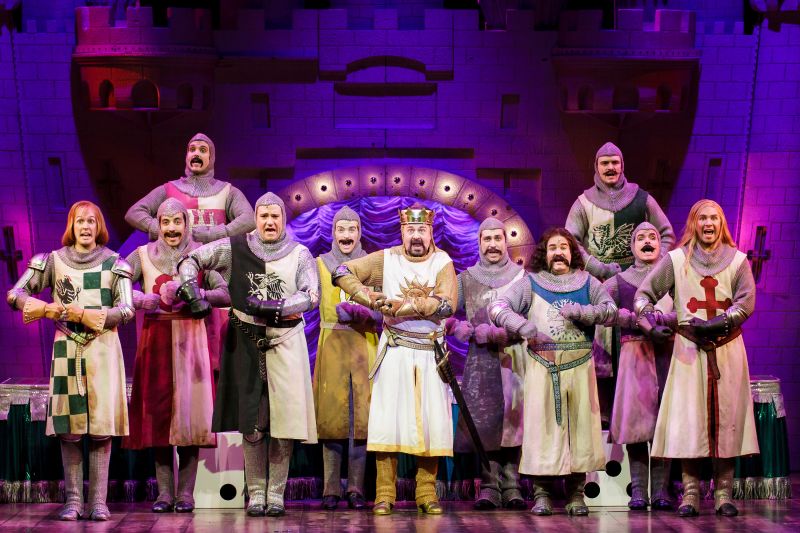Photo Flash: First Look at Louis Hobson, Laura Griffith and More in 5th Avenue's SPAMALOT Image