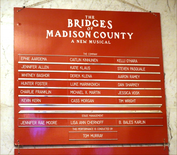 Photo Coverage: THE BRIDGES OF MADISON COUNTY Celebrates Opening with Author Robert James Waller! Image