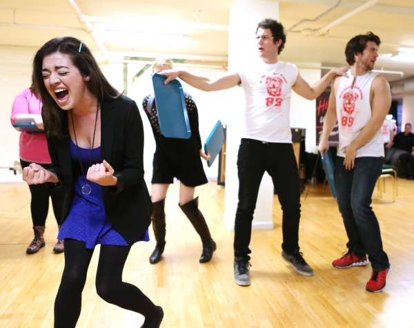 Photo Coverage: What's Your Damage? In Rehearsal with the Cast of HEATHERS: THE MUSICAL Image