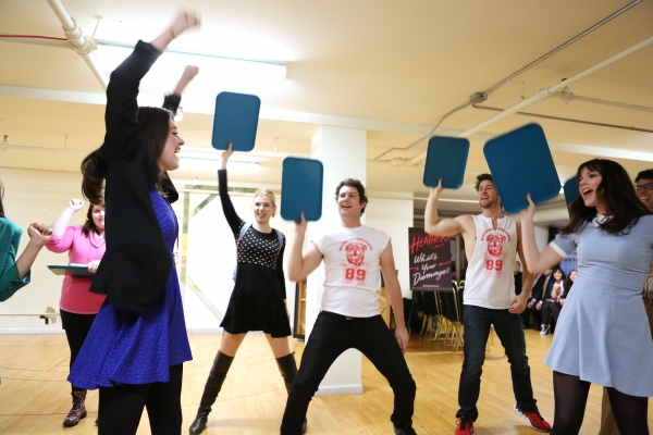 Photo Coverage: What's Your Damage? In Rehearsal with the Cast of HEATHERS: THE MUSICAL Image