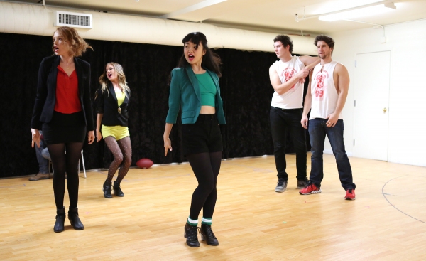 Photo Coverage: What's Your Damage? In Rehearsal with the Cast of HEATHERS: THE MUSICAL Image