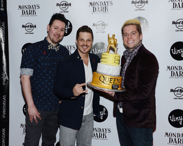 Mark with Showboy Cakes creators Jared Sullivan and Stephen Lowry Photo