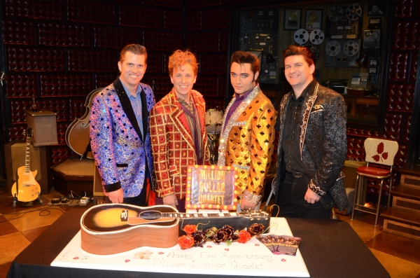 Photo Flash: MILLION DOLLAR QUARTET Celebrates One Year in Las Vegas Image
