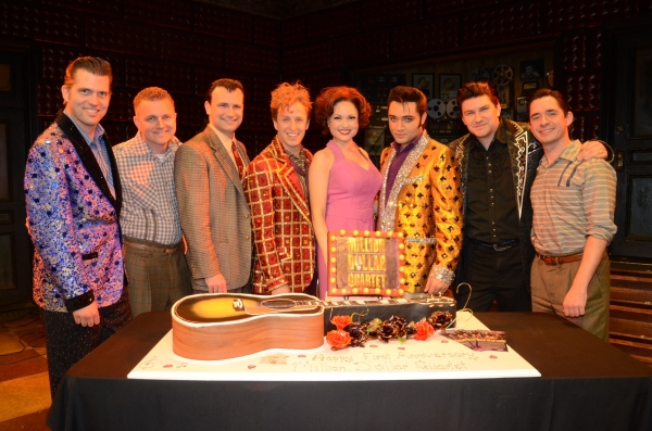 Photo Flash: MILLION DOLLAR QUARTET Celebrates One Year in Las Vegas Image