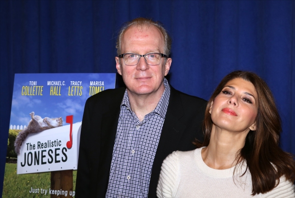 Tracy Letts and Marisa Tomei Photo