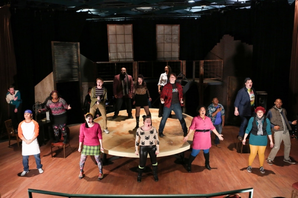 Photo Flash: First Look at Anna Skidis, Evan Fornachon and More in New Line Theatre's RENT 