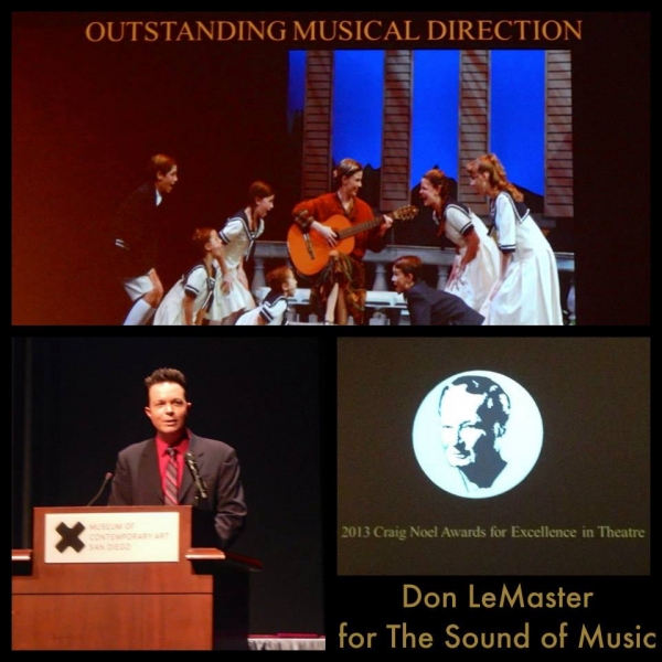 Photo Flash: San Diego Musical Theatre Celebrates 2013 Season With SDTCC Craig Noel Awards, Announces 2014 'Season of Musicals' 