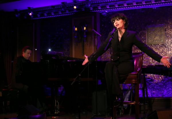 Beth Leavel, with Phil Reno at the piano Photo