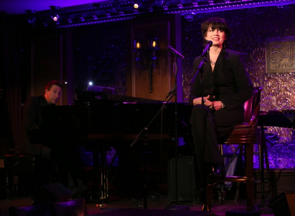 Beth Leavel, with Phil Reno at the piano Photo