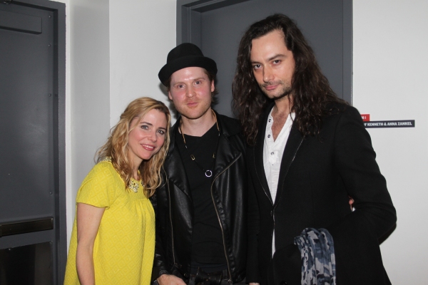 Kerry Butler, Trumpet Player and Constantine Maroulis Photo