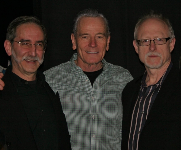 David Goodman, Bryan Cranston, Robert Schenkkan Photo