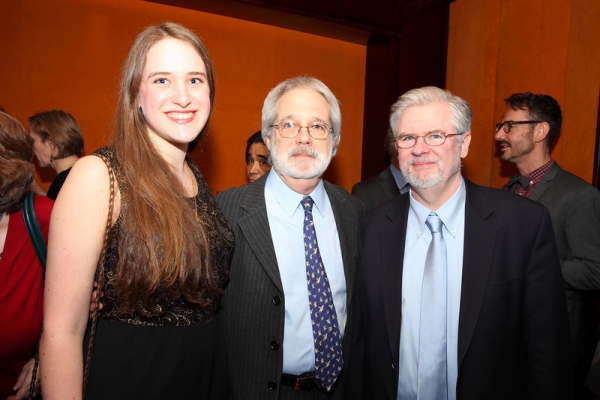 Larissa Mark, John Weidman, Christopher Durang Photo