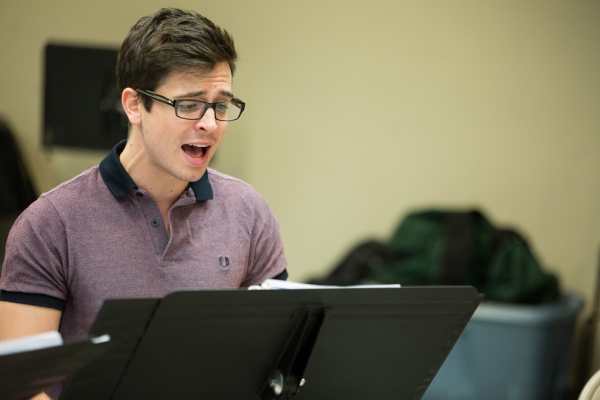 Photo Flash: Matt Doyle, Hunter Foster, Ryan Scott Oliver & More in Rehearsal for Prospect Theater's JASPER IN DEADLAND Image