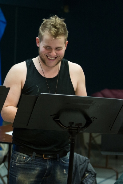 Photo Flash: Matt Doyle, Hunter Foster, Ryan Scott Oliver & More in Rehearsal for Prospect Theater's JASPER IN DEADLAND Image