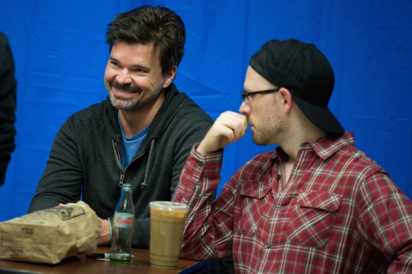 Photo Flash: Matt Doyle, Hunter Foster, Ryan Scott Oliver & More in Rehearsal for Prospect Theater's JASPER IN DEADLAND Image