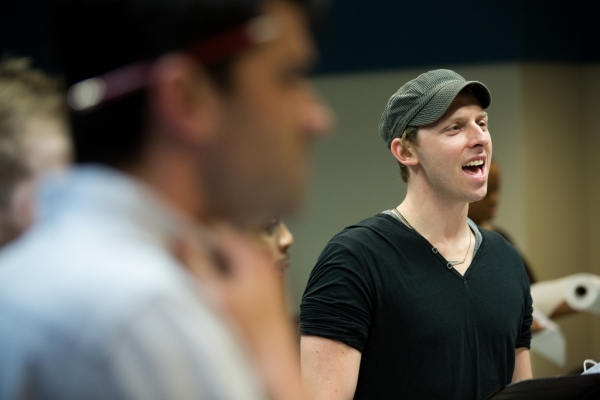Photo Flash: Matt Doyle, Hunter Foster, Ryan Scott Oliver & More in Rehearsal for Prospect Theater's JASPER IN DEADLAND Image