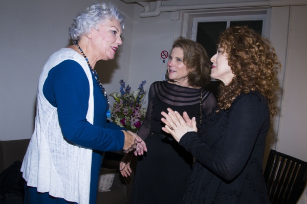 Photo Flash: Bernadette Peters & Tovah Feldshuh Visit Tyne Daly at MOTHERS AND SONS Image