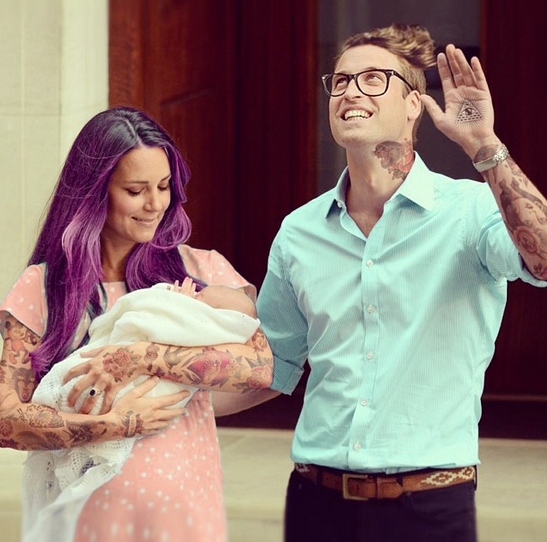 Photo Flash: Artist Cheyenne Randall Re-Imagines Celebrities with Tattoos Image