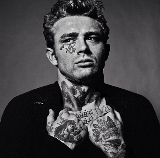 Photo Flash: Artist Cheyenne Randall Re-Imagines Celebrities with Tattoos Image