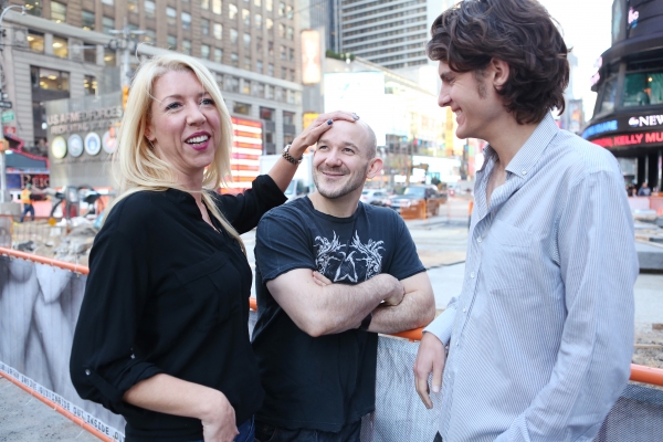 Photo Coverage: Meet ROCKY's Creative Heavyweights Alex Timbers, Steven Hoggett & Kelly Devine!  Image