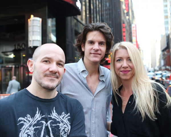 Photo Coverage: Meet ROCKY's Creative Heavyweights Alex Timbers, Steven Hoggett & Kelly Devine!  Image