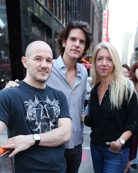Photo Coverage: Meet ROCKY's Creative Heavyweights Alex Timbers, Steven Hoggett & Kelly Devine!  Image