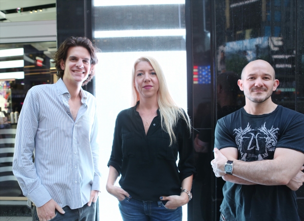 Photo Coverage: Meet ROCKY's Creative Heavyweights Alex Timbers, Steven Hoggett & Kelly Devine!  Image