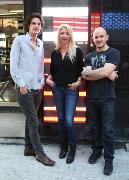 Photo Coverage: Meet ROCKY's Creative Heavyweights Alex Timbers, Steven Hoggett & Kelly Devine! Image