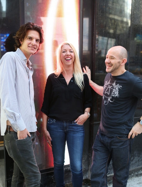 Photo Coverage: Meet ROCKY's Creative Heavyweights Alex Timbers, Steven Hoggett & Kelly Devine!  Image