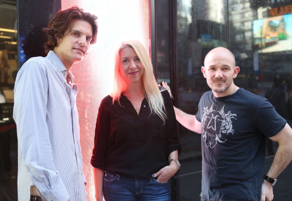 Photo Coverage: Meet ROCKY's Creative Heavyweights Alex Timbers, Steven Hoggett & Kelly Devine!  Image