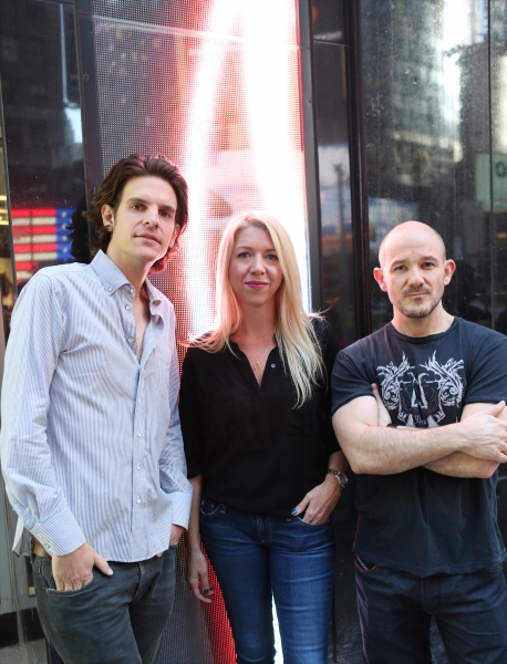Photo Coverage: Meet ROCKY's Creative Heavyweights Alex Timbers, Steven Hoggett & Kelly Devine! Image