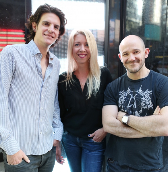 Photo Coverage: Meet ROCKY's Creative Heavyweights Alex Timbers, Steven Hoggett & Kelly Devine!  Image
