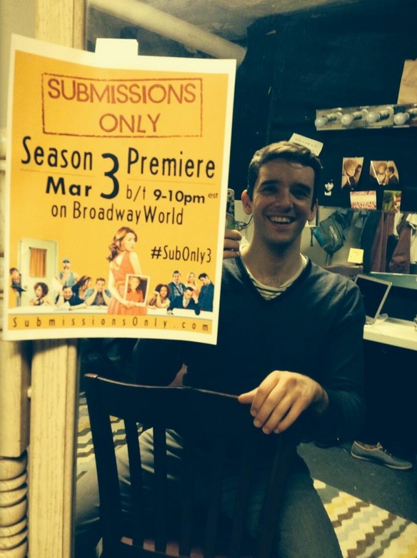 Photo Flash: Saturday Intermission Pics, March 1 - ROCKY, PHANTOM Pump for LES MIS; KINKY BOOTS Cast Passes the Heel & More! Image