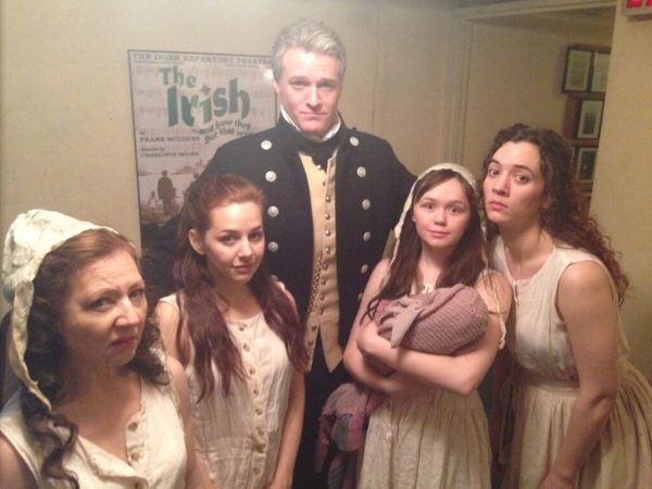 Photo Flash: Saturday Intermission Pics, March 1 - ROCKY, PHANTOM Pump for LES MIS; KINKY BOOTS Cast Passes the Heel & More! Image