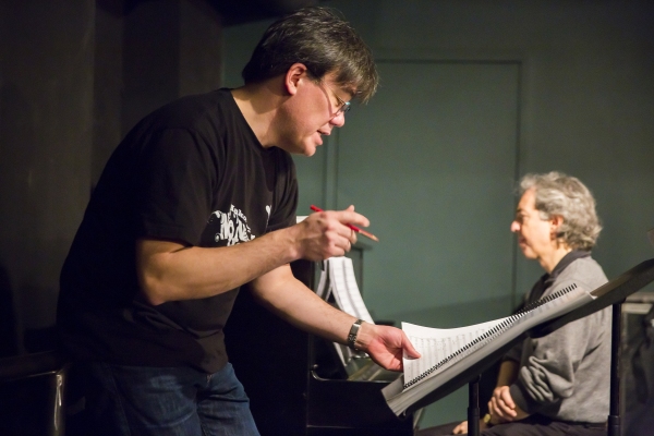 Photo Flash: In Rehearsal for New York Philharmonic's SWEENEY TODD with Emma Thompson, Bryn Terfel & More! Image