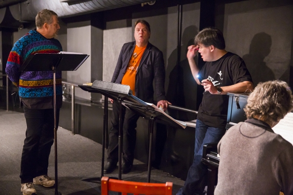 Photo Flash: In Rehearsal for New York Philharmonic's SWEENEY TODD with Emma Thompson, Bryn Terfel & More! Image