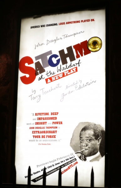 Photo Coverage: John Douglas Thompson- Led SATCHMO AT THE WALDORF Opens at Westside Theatre Image