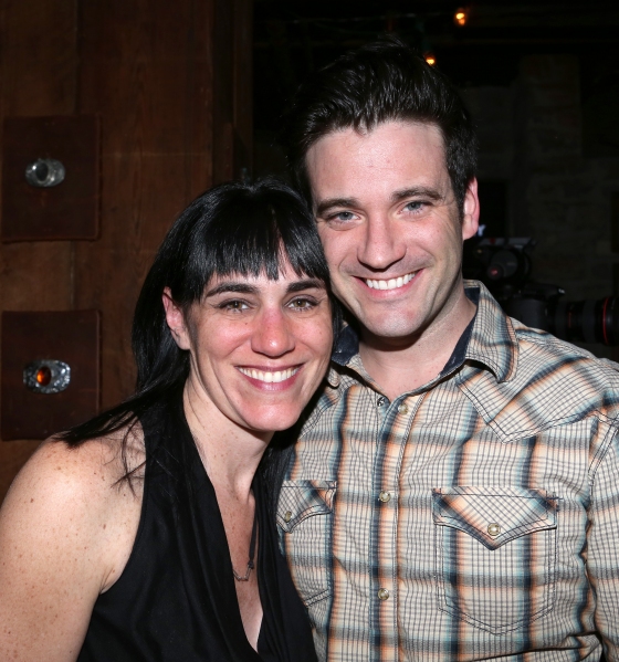 Director Leigh Silverman and Colin Donnell  Photo