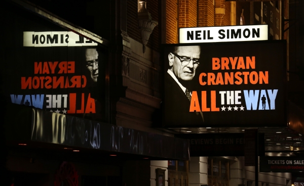 Photo Coverage: Bryan Cranston & the Cast of ALL THE WAY Take Opening Night Broadway Bows! Image